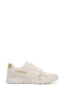 Vionic Cream Aviate Trainers