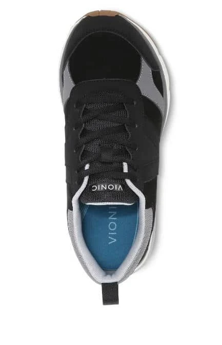 Vionic Women's Zanny Sneakers Black Charcoal - Image 5