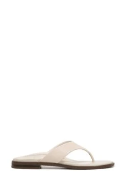 Vionic Cream Agave Leather Sandals