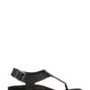 Vionic Terra Black Tumbled Leather Sandals