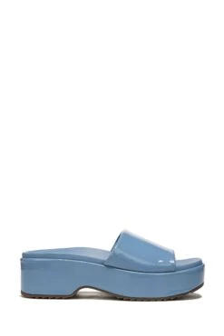 Vionic Blue Trista Slides