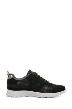 Vionic Aviate Black Trainers