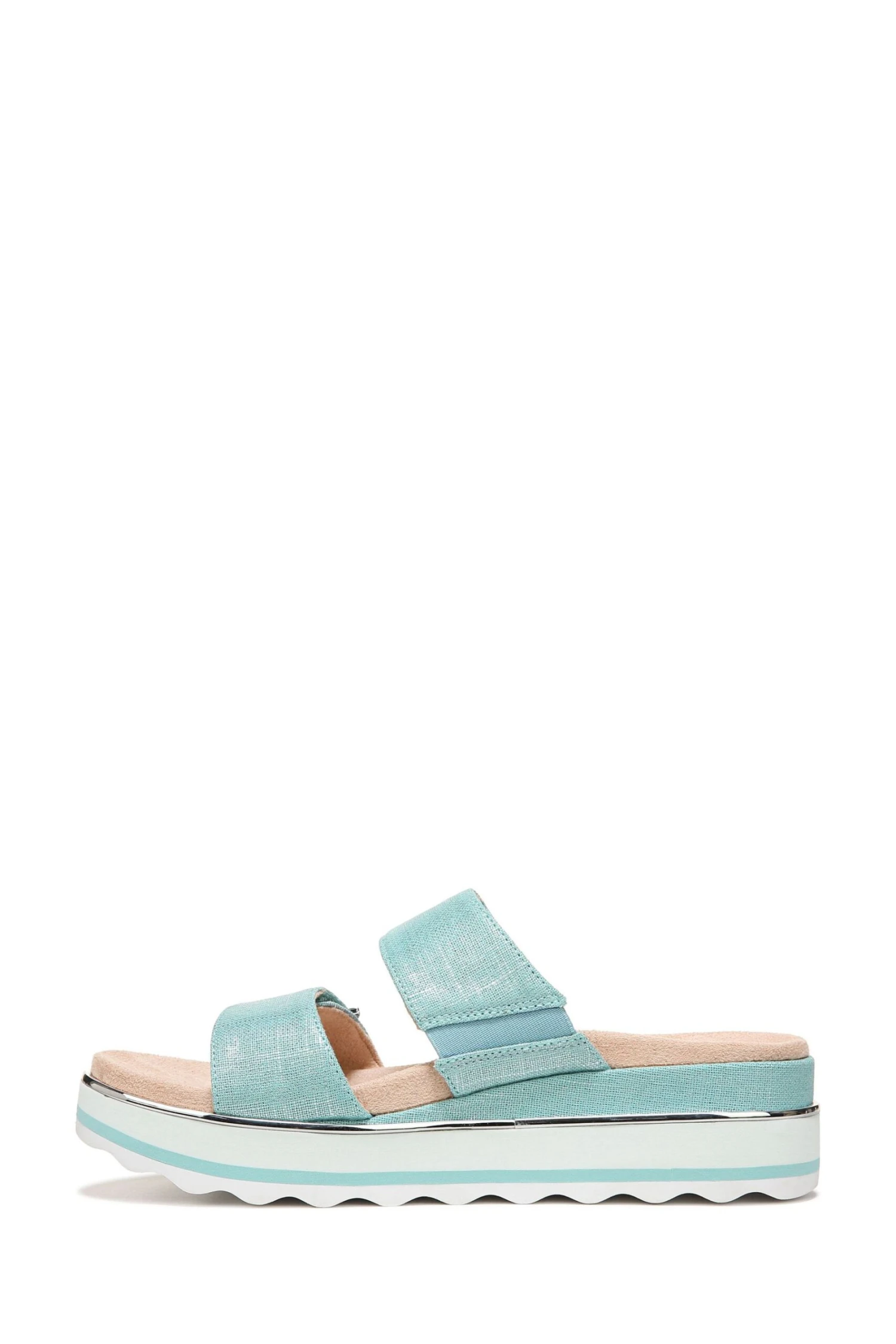 Vionic Blue Brandie Slides - Image 2