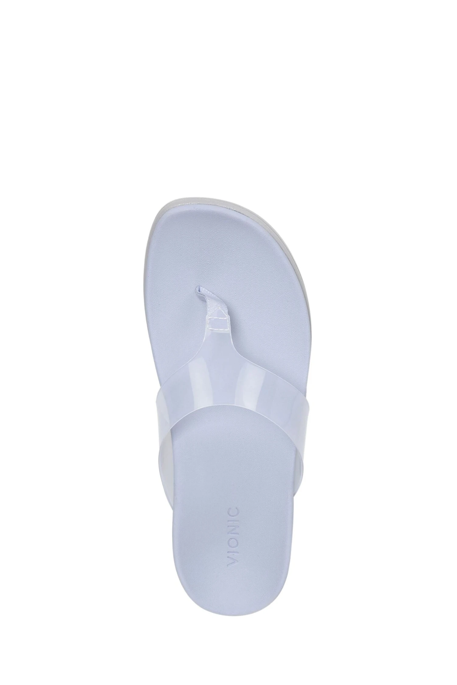 Vionic Luminous Blue Thong Wedge Sandals - Image 6