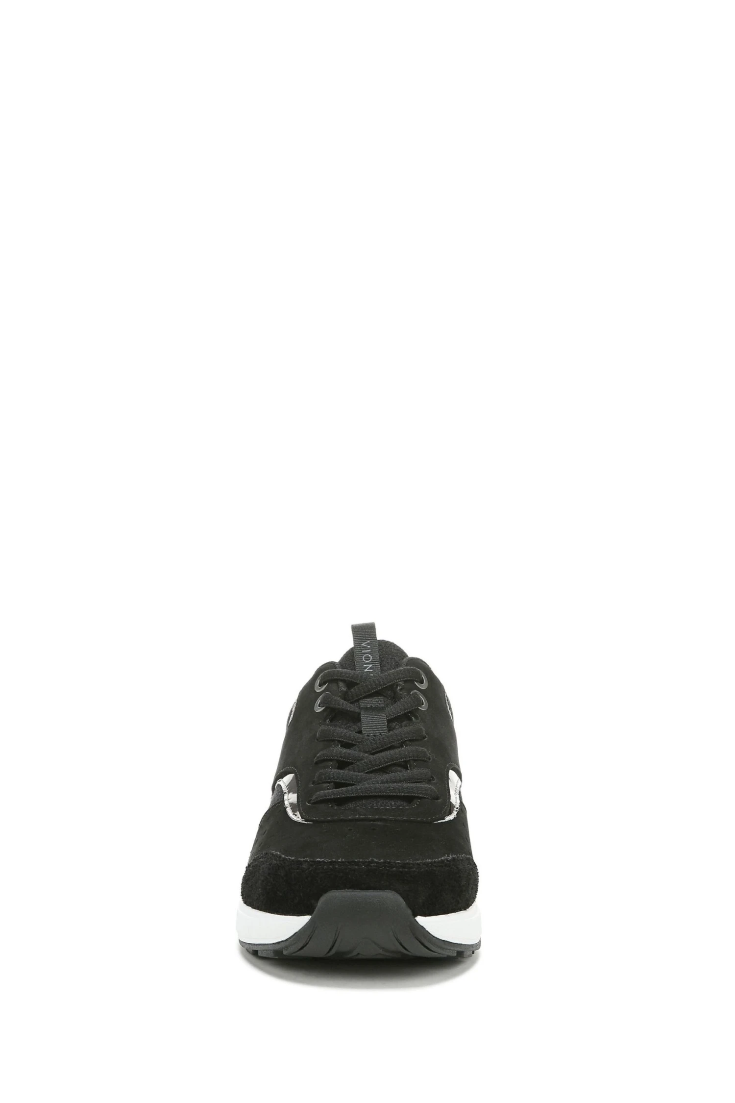 Vionic Nova Black Mesh Nubuck Lace Up Trainers - Image 4