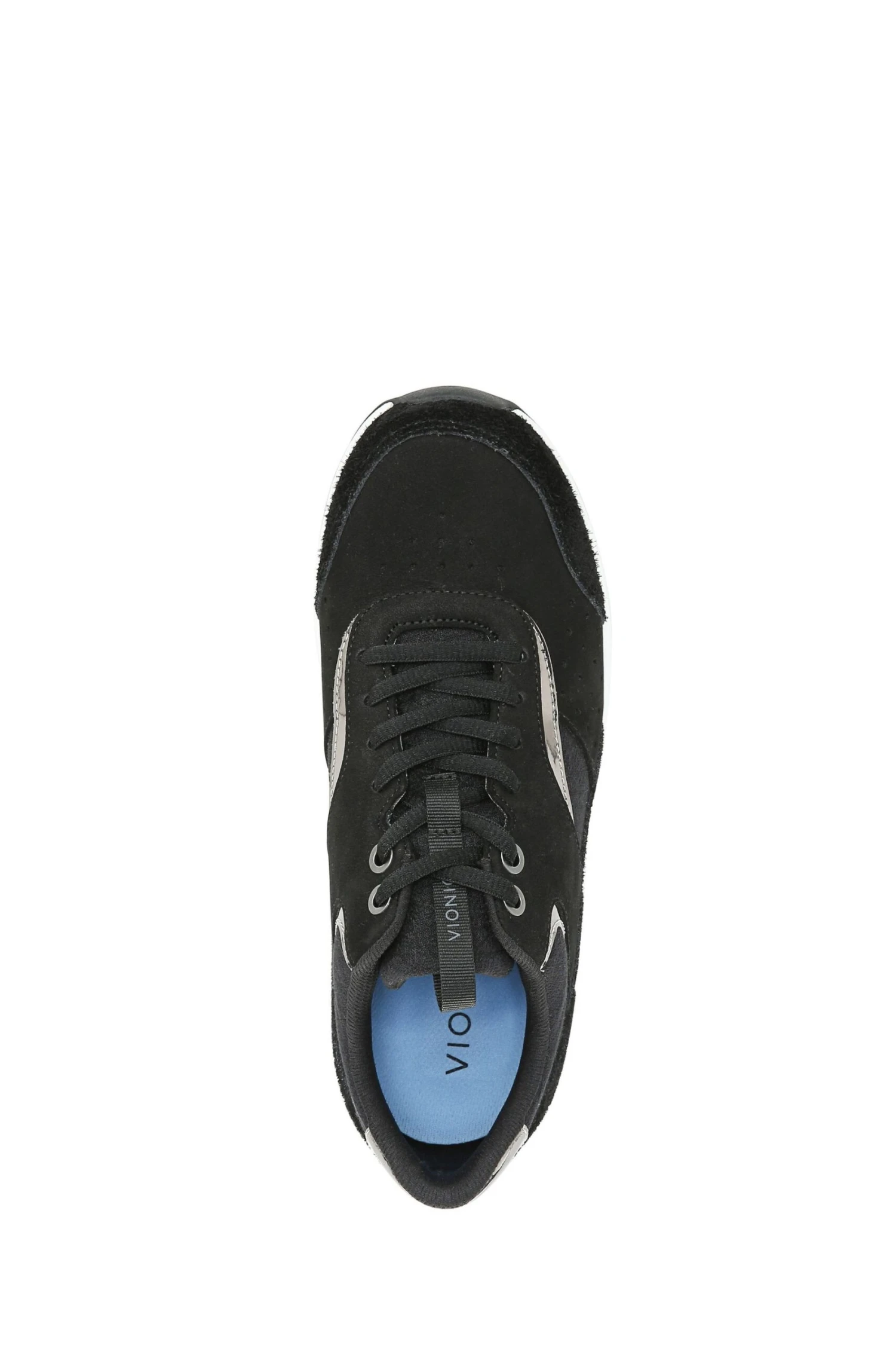 Vionic Nova Black Mesh Nubuck Lace Up Trainers - Image 6