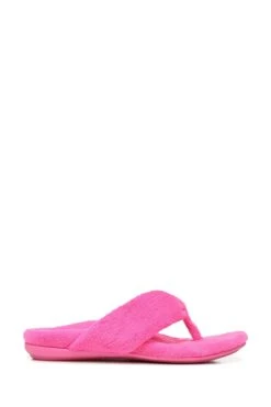 Vionic Pink Glo Terry Lydia Slippers