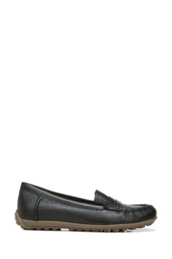 Vionic Marcy Black Tumbled Slip On Shoes