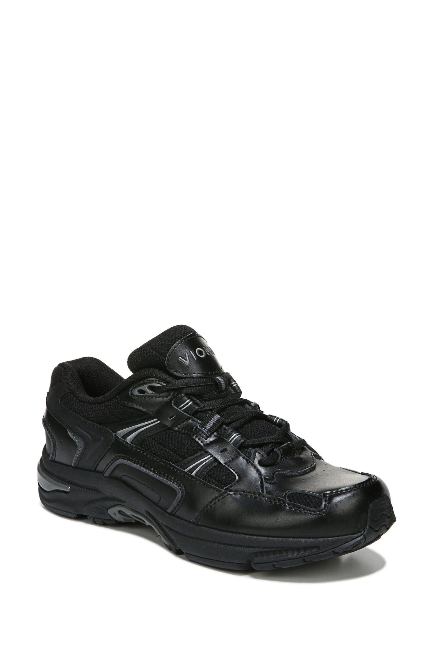 Vionic 23Walk Lace-Up Black Trainers - Image 3