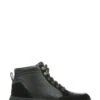 Vionic Whitley Black Leather Chukka High Tops