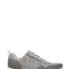 Vionic Light Grey Jetta Lace Up Trainers
