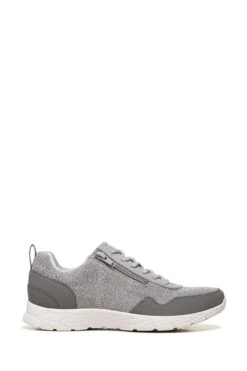Vionic Light Grey Jetta Lace Up Trainers