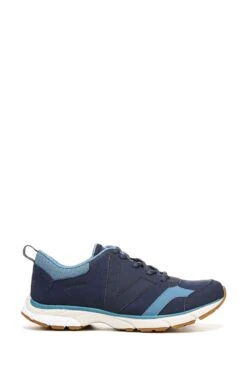 Vionic Navy Blue Zanny Lace Up Trainers
