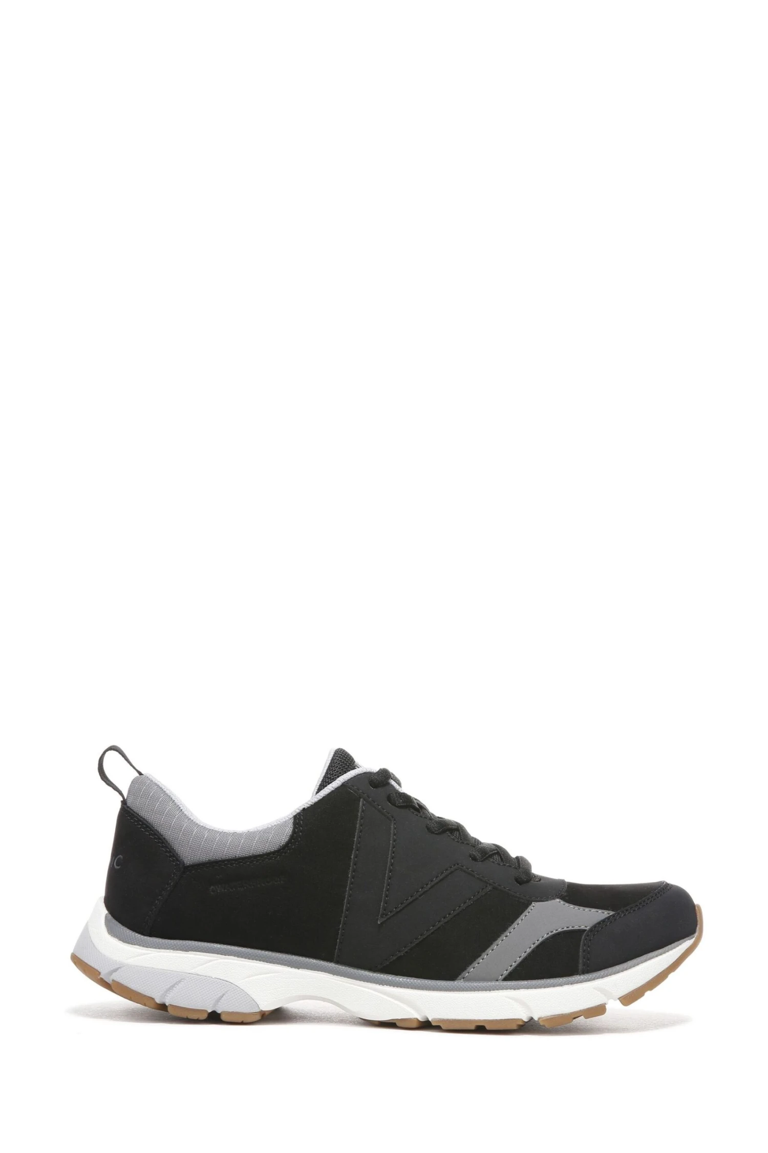 Vionic Zanny Black/Charcoal Lace Up Trainers