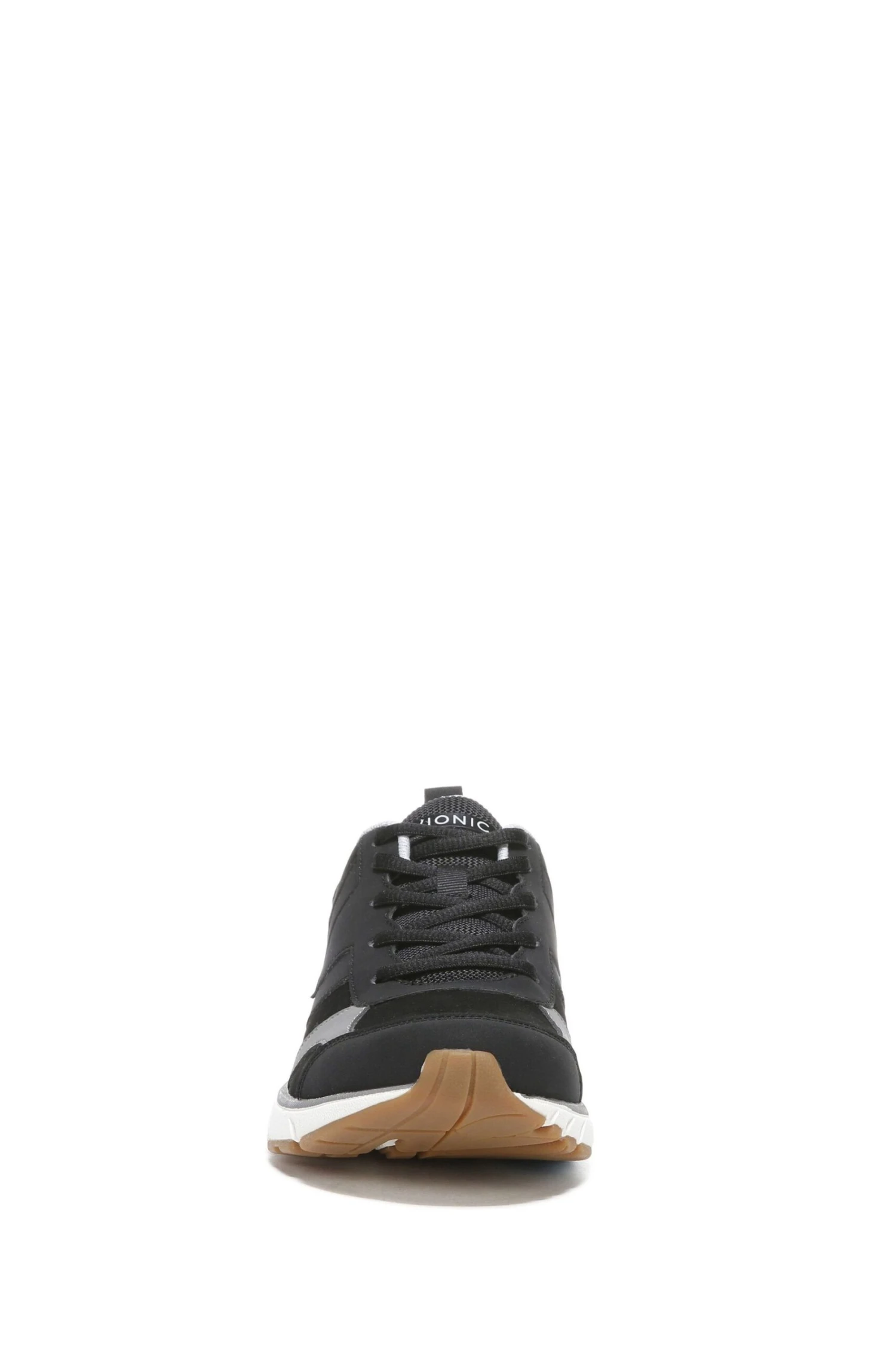 Vionic Zanny Black/Charcoal Lace Up Trainers - Image 4