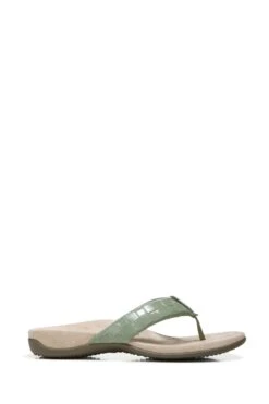 Vionic Green Layne Thong Sandals