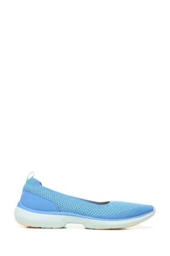 Vionic Blue Kallie Slip On Knit Trainers