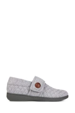 Vionic Grey Jackie Slippers