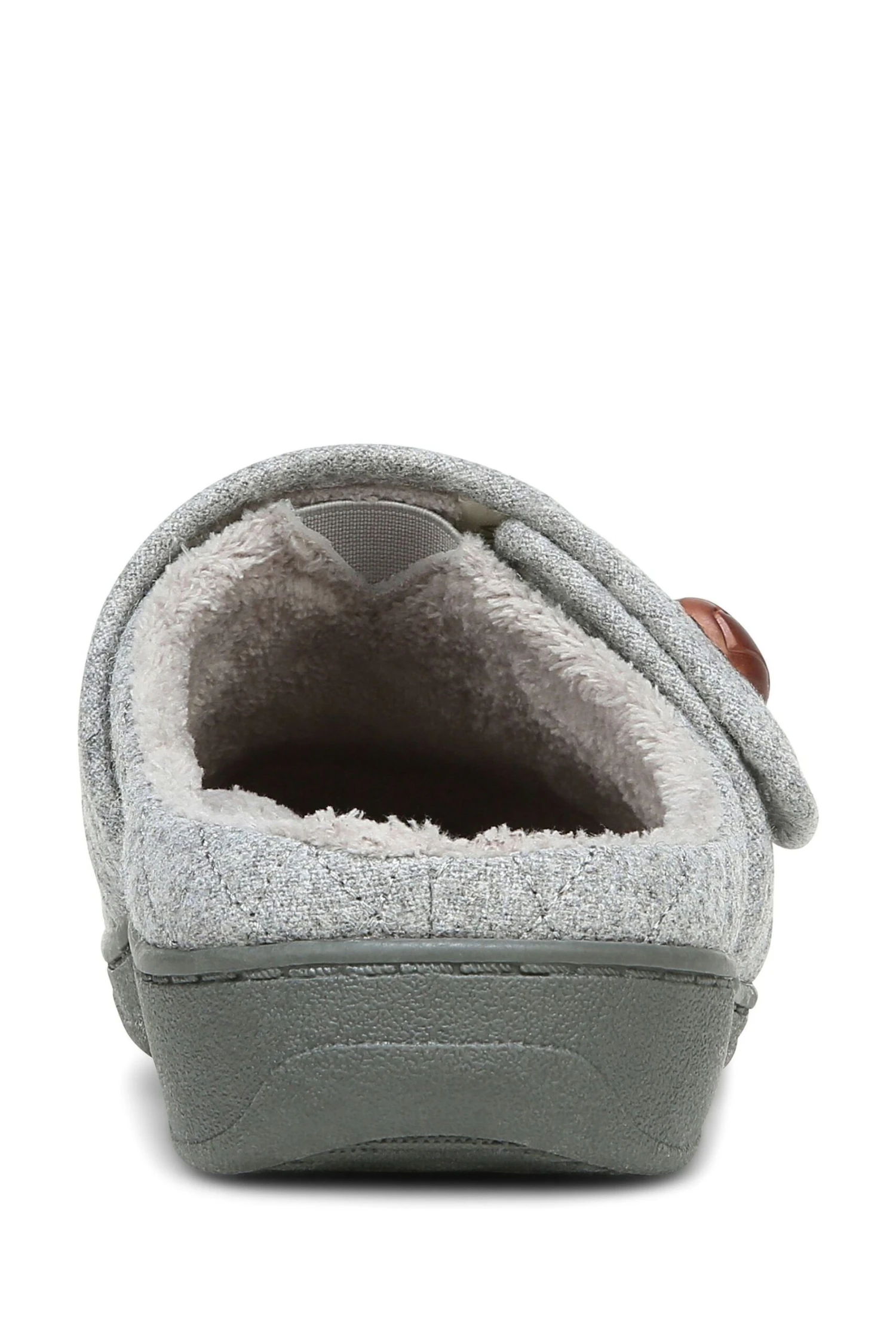Vionic Grey Carlin Mule Slippers - Image 5