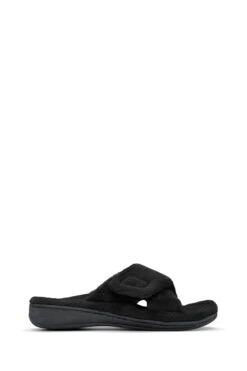 Vionic Relax Black Slider Slippers