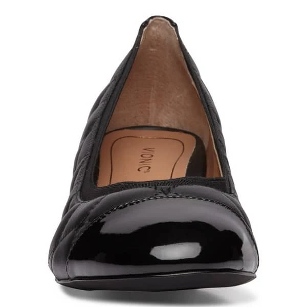 Vionic Women's Ruby Block Heel Black Leather - Image 6