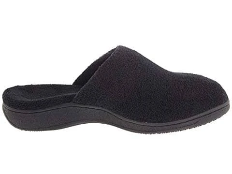 Vionic Women's Gemma Mule Hook & Loop Slippers Black - Image 3
