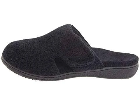 Vionic Women's Gemma Mule Hook & Loop Slippers Black - Image 5