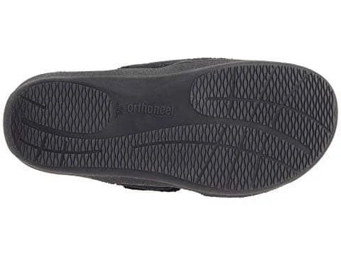 Vionic Women's Gemma Mule Hook & Loop Slippers Black - Image 8