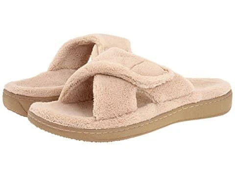 Vionic Women's Relax Hook & Loop Slippers Tan - Image 2