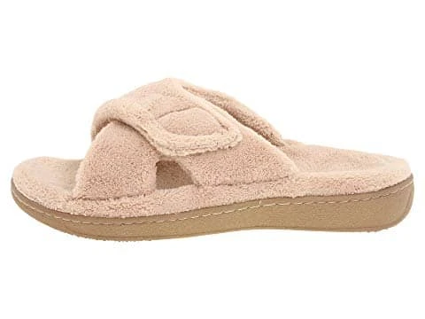 Vionic Women's Relax Hook & Loop Slippers Tan - Image 5