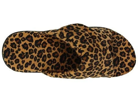 Vionic Women's Relax Hook & Loop Slippers Tan Leopard - Image 7